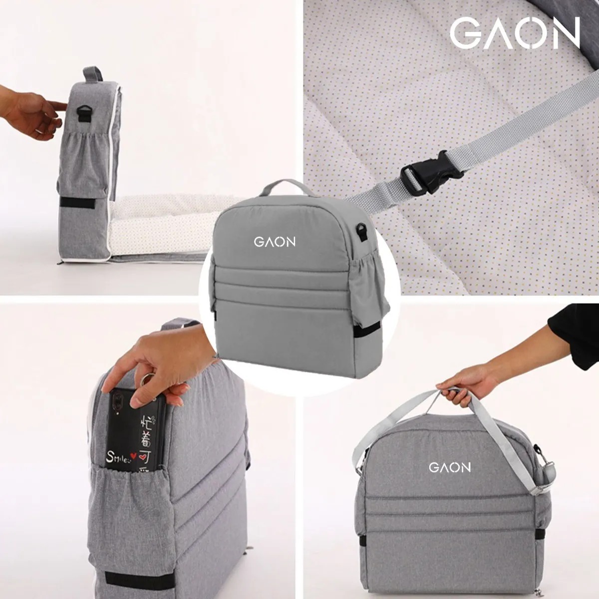 Moises Cuna Cama Portatil Para Bebe Plegable Con Mosquitero