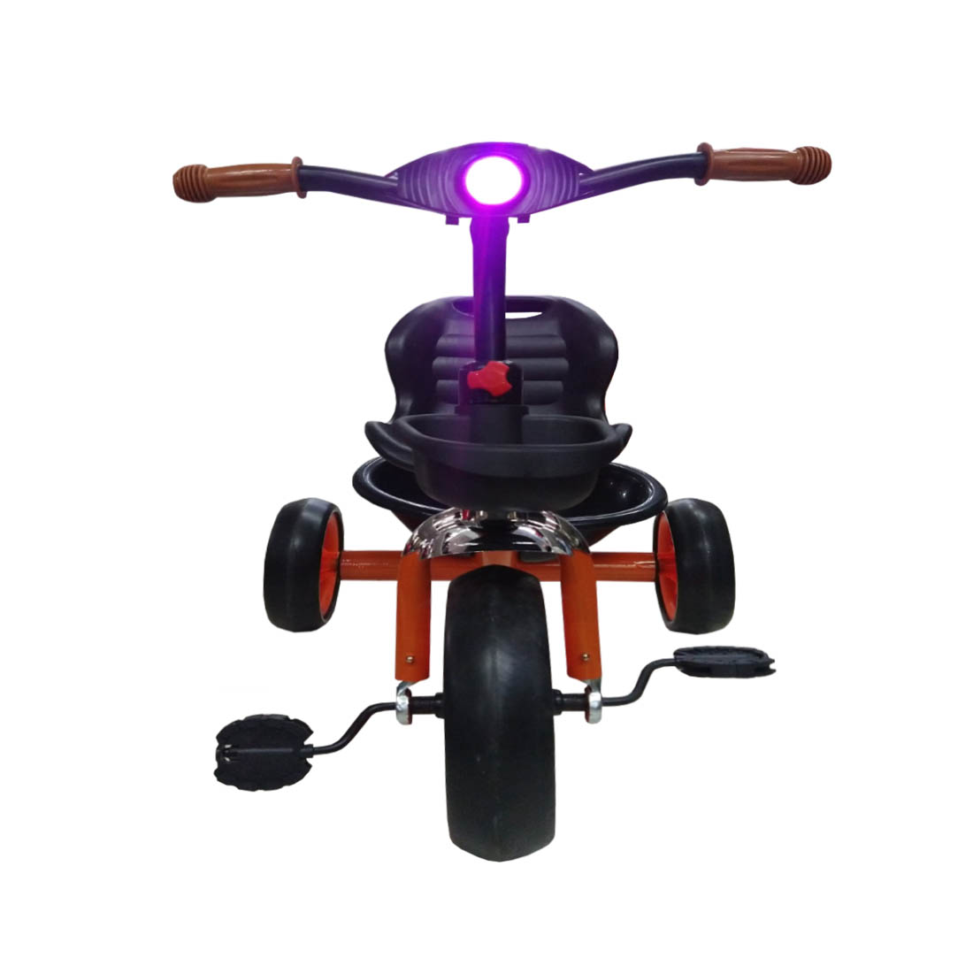 Triciclo Metalico Infantil Sencillo con Luz y Sonido