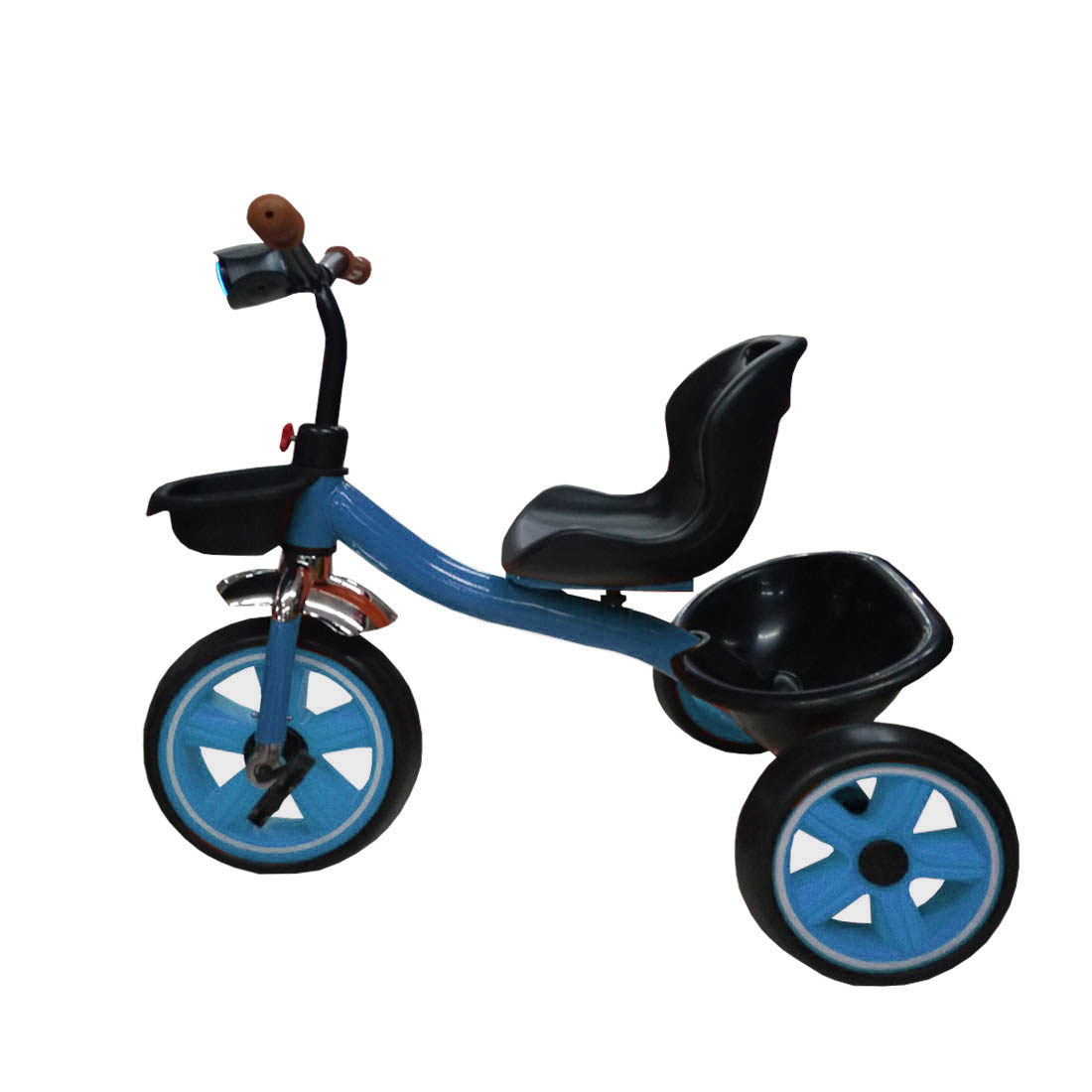 Triciclo Metalico Infantil Sencillo con Luz y Sonido