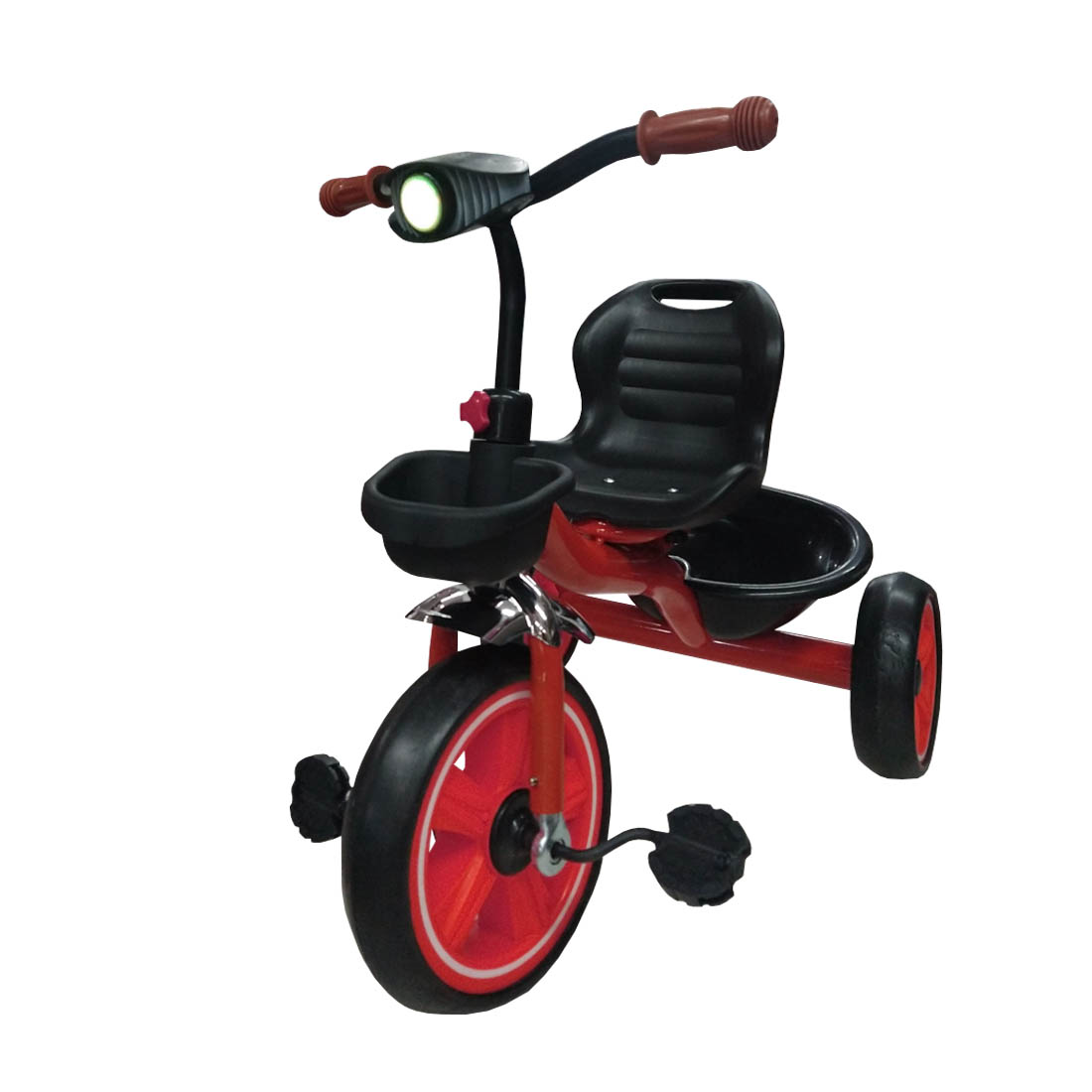 Triciclo Metalico Infantil Sencillo con Luz y Sonido
