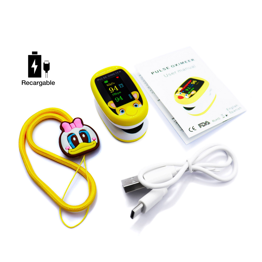 Oximetro Pediatrico Infantil Recargable Pulso