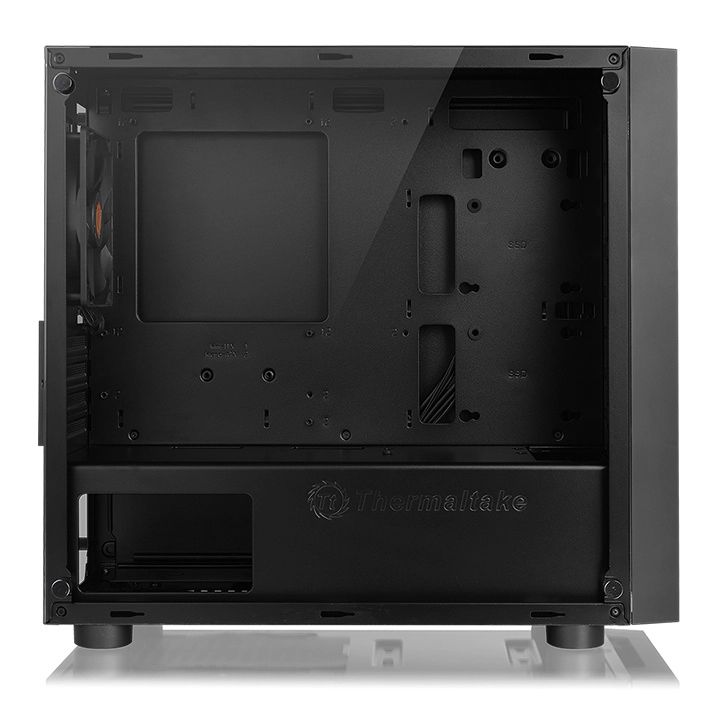 Gabinete Thermaltake Versa H18, Micro-Tower, Micro-ATX/Mini-ITX, USB 3.0, sin Fuente, Negro