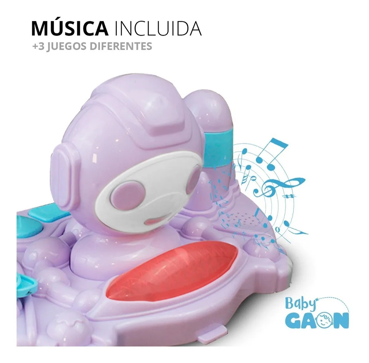 Andadera De Bebe Interactiva Musical Pleglable
