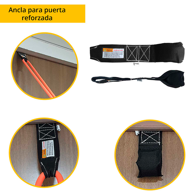 Ancla Soporte de Puerta Tayga para Ligas de Resistencia