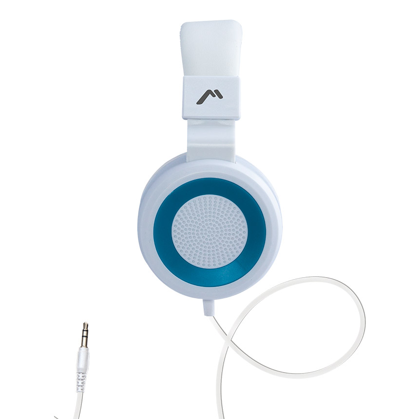 Audífonos Ergonómicos Manos Libres Mitzu Blancos MH-5032WH