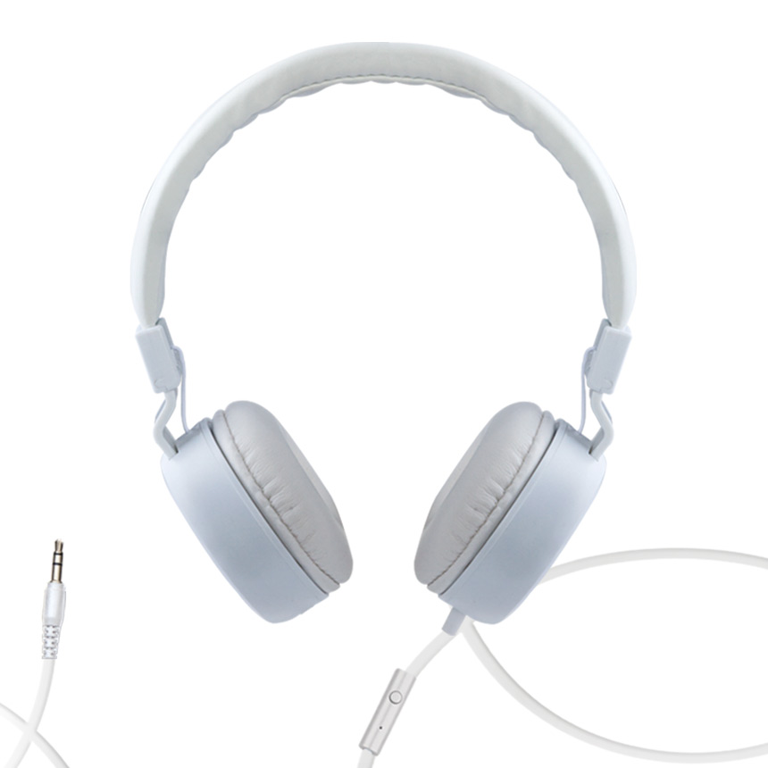 Audífonos Ergonómicos Manos Libres Mitzu Blancos MH-5032WH