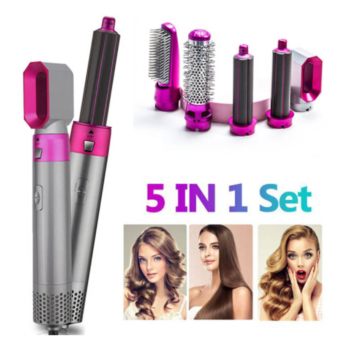 Secadora para el cabello  5 en 1 Rosa
