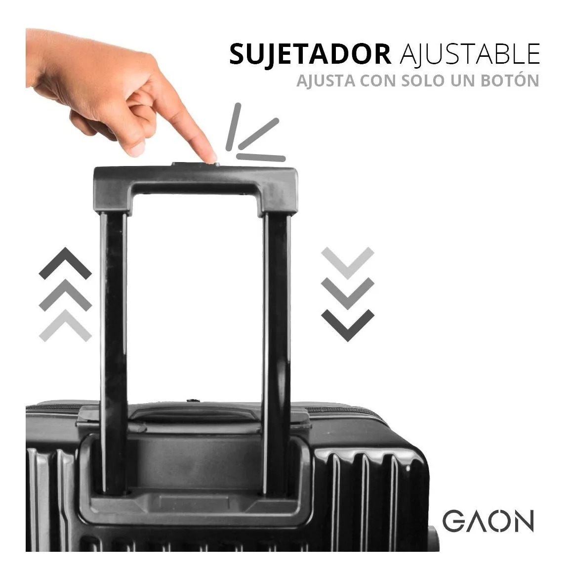 Set 2 Maletas De Viaje Con Ruedas Candado Antirrobo Negro