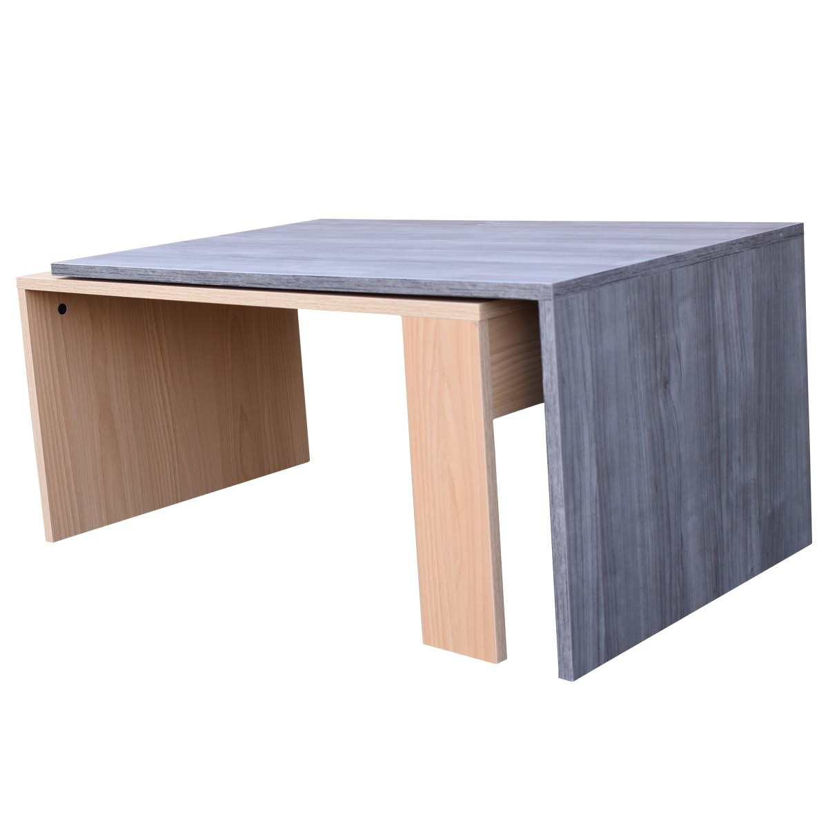 Mesa de Centro Barceló Roble Gris