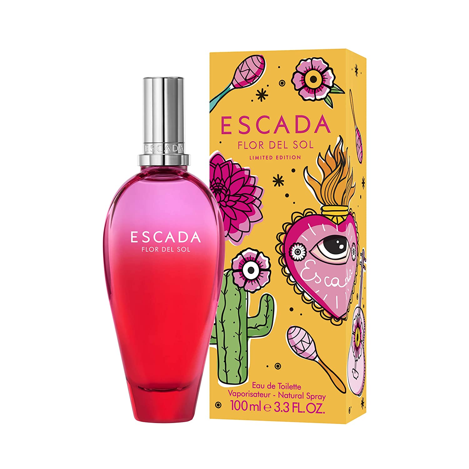 Perfme Flor del Sol para Mujer de Escada EDT 100ML