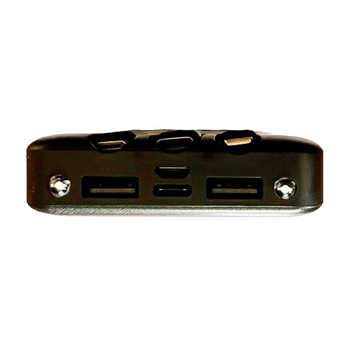 Cargador Portatil Viajero PowerBank 10,000 Mah con cable lightning, Micro Usb y USB C