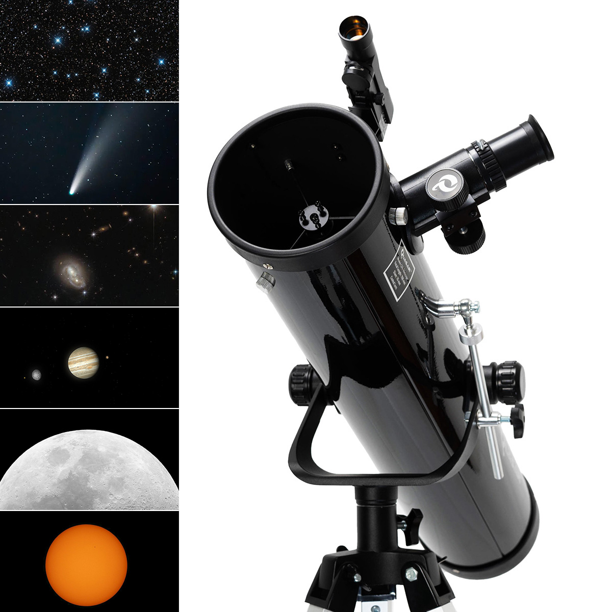 Telescopio Quasar Starter Q76 525x Con Cámara