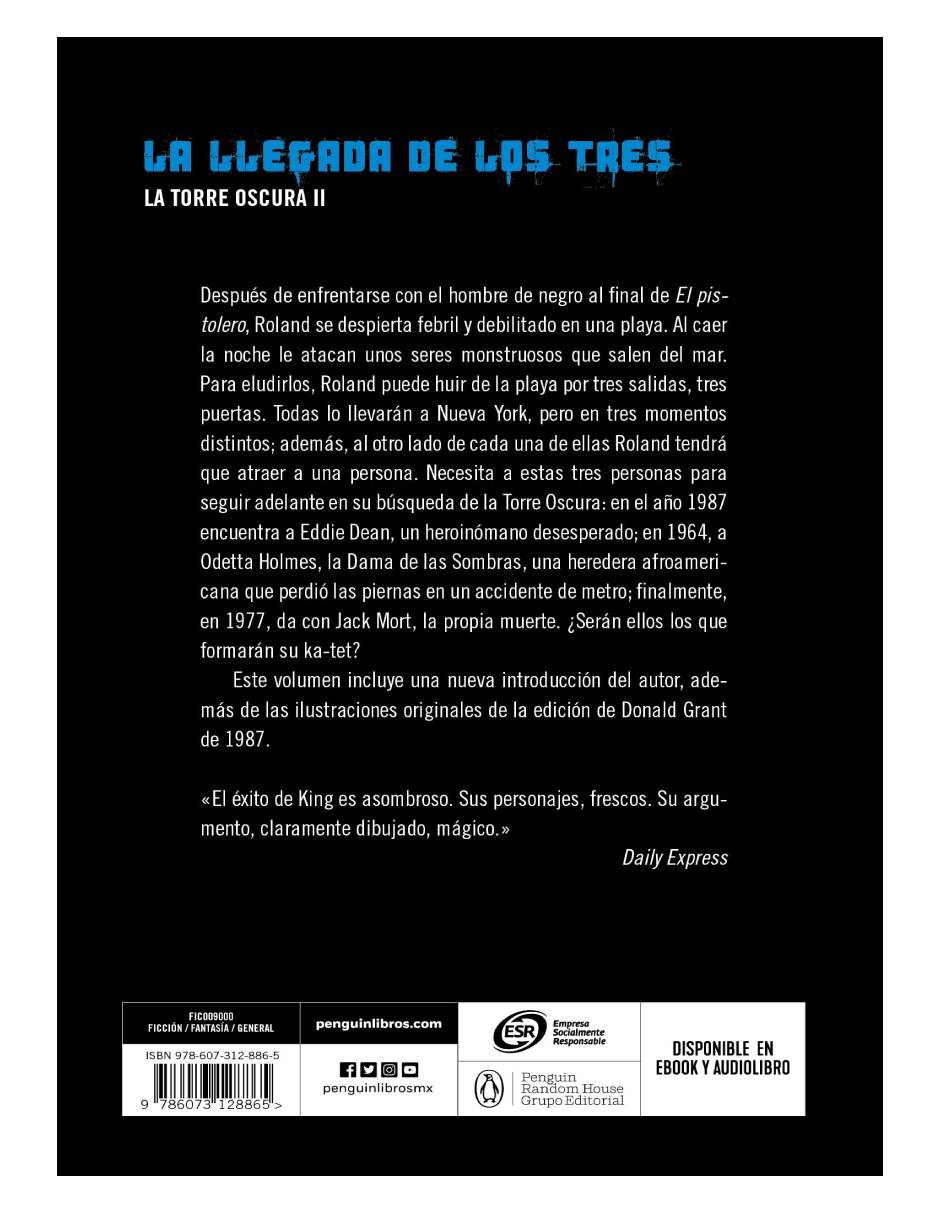 La llegada de los tres