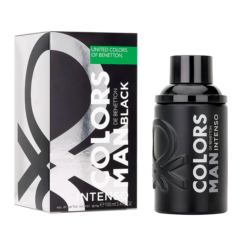 Perfume Benetton Colors Black Intenso Agua de perfume 100 ml Hombre