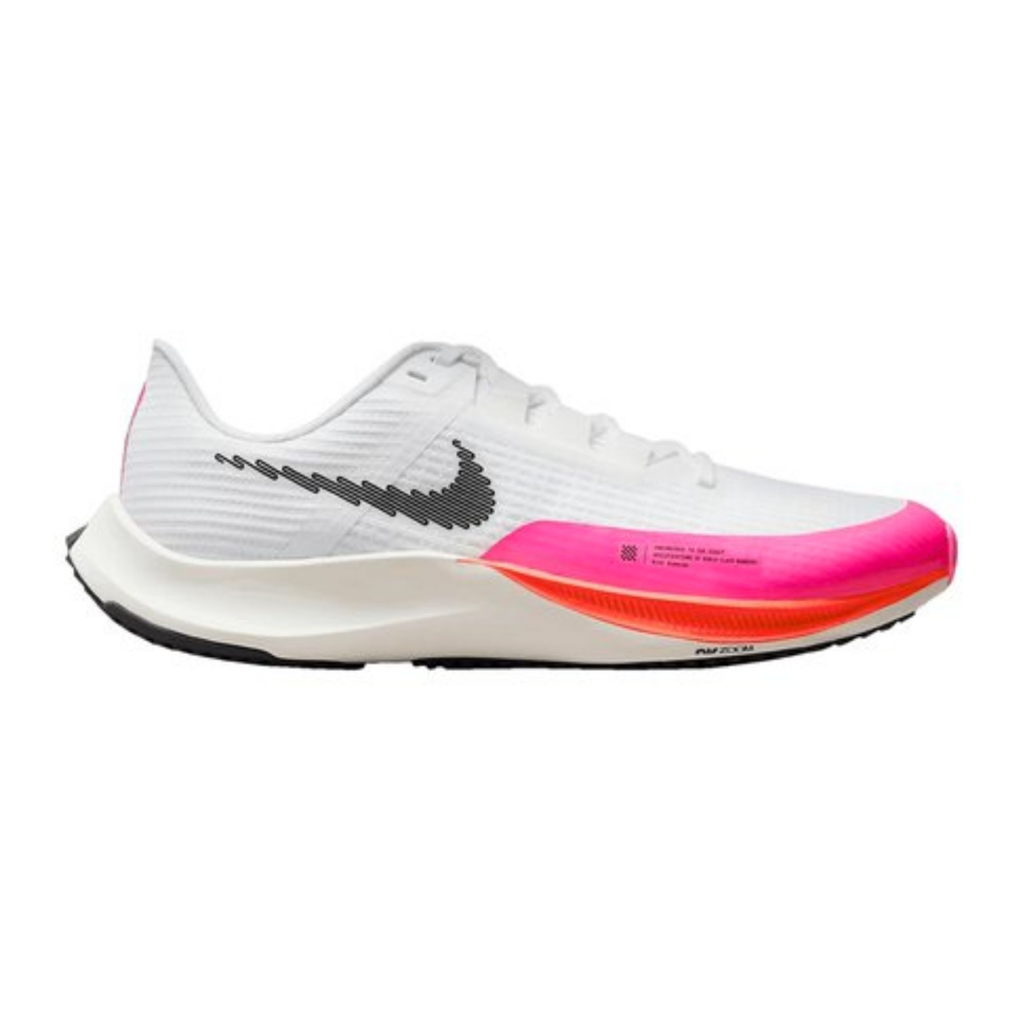 Tenis Nike Air Zoom Rival Fly 3 Blanco con Rosa Hombre Originales DJ5426100