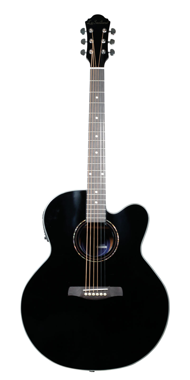 Guitarra La sevillana E/ACUST. JU-340CEQ