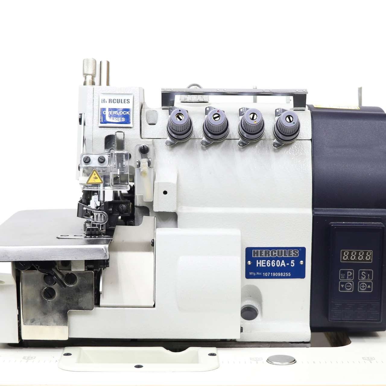 MAQUINA DE COSER OVERLOCK HERCULES 5 HILOS MOTOR SERVO