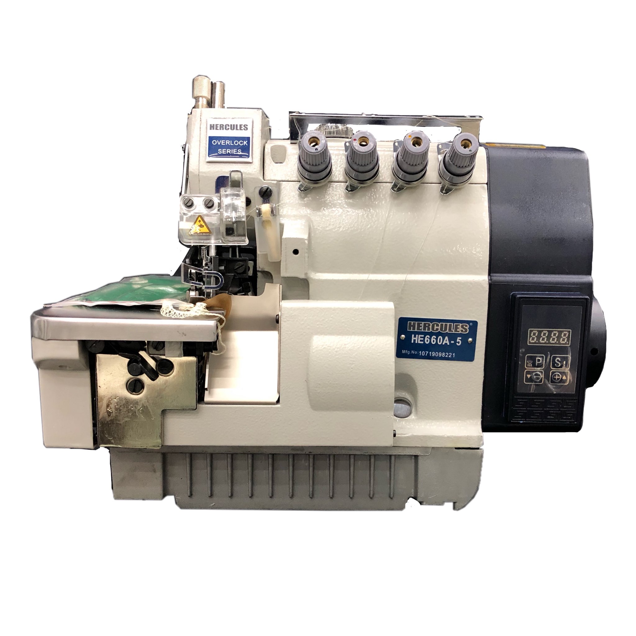 MAQUINA DE COSER OVERLOCK HERCULES 5 HILOS MOTOR SERVO