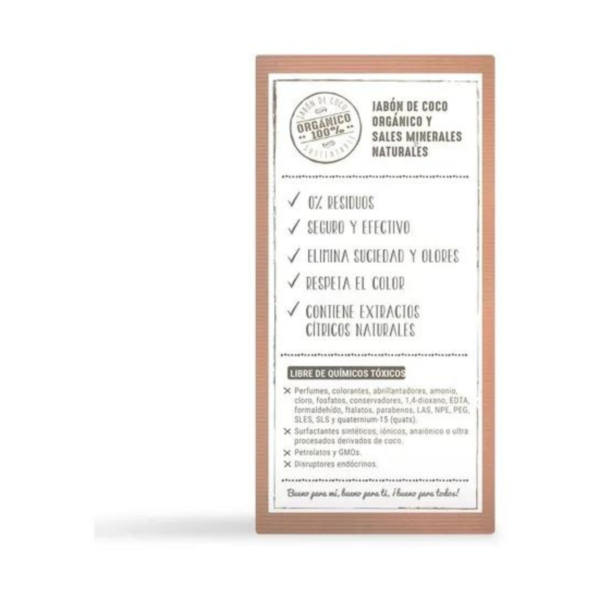 Jabón De Ropa Polvo 1.5 Kg Flor De Coco Concentrado Orgánico