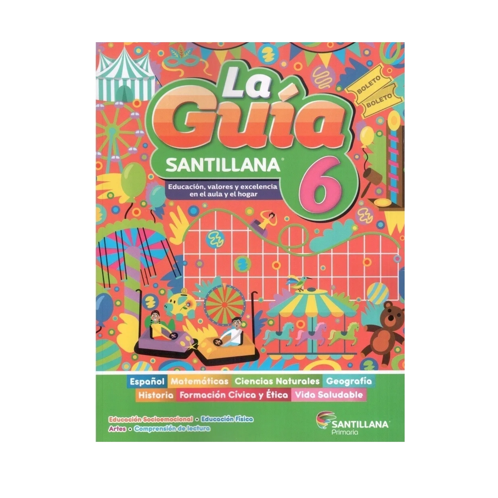 Libro La Guía Santillana 6 + Matemáticas 6 (actualiza 22-23)