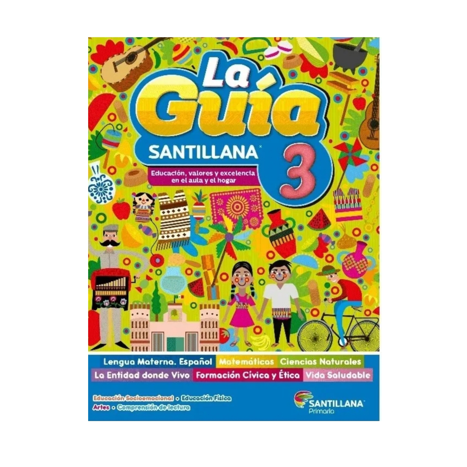 Libro La Guía Santillana 3 + Matemáticas 3 (actualiza 22-23)
