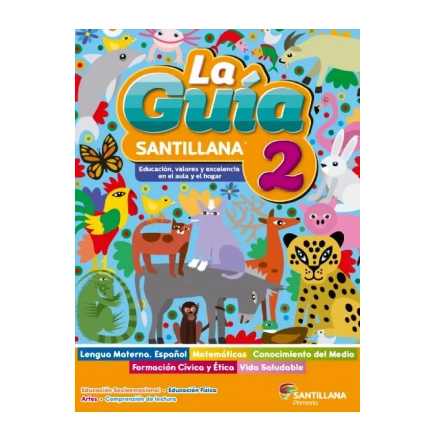 Libro La Guía Santillana 2 + Matemáticas 2 (actualiza 22-23)