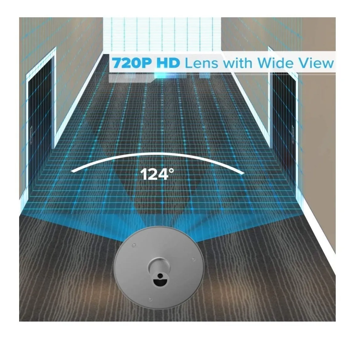Timbre Inteligente Con Pantalla Y Camara Ezviz Dp1