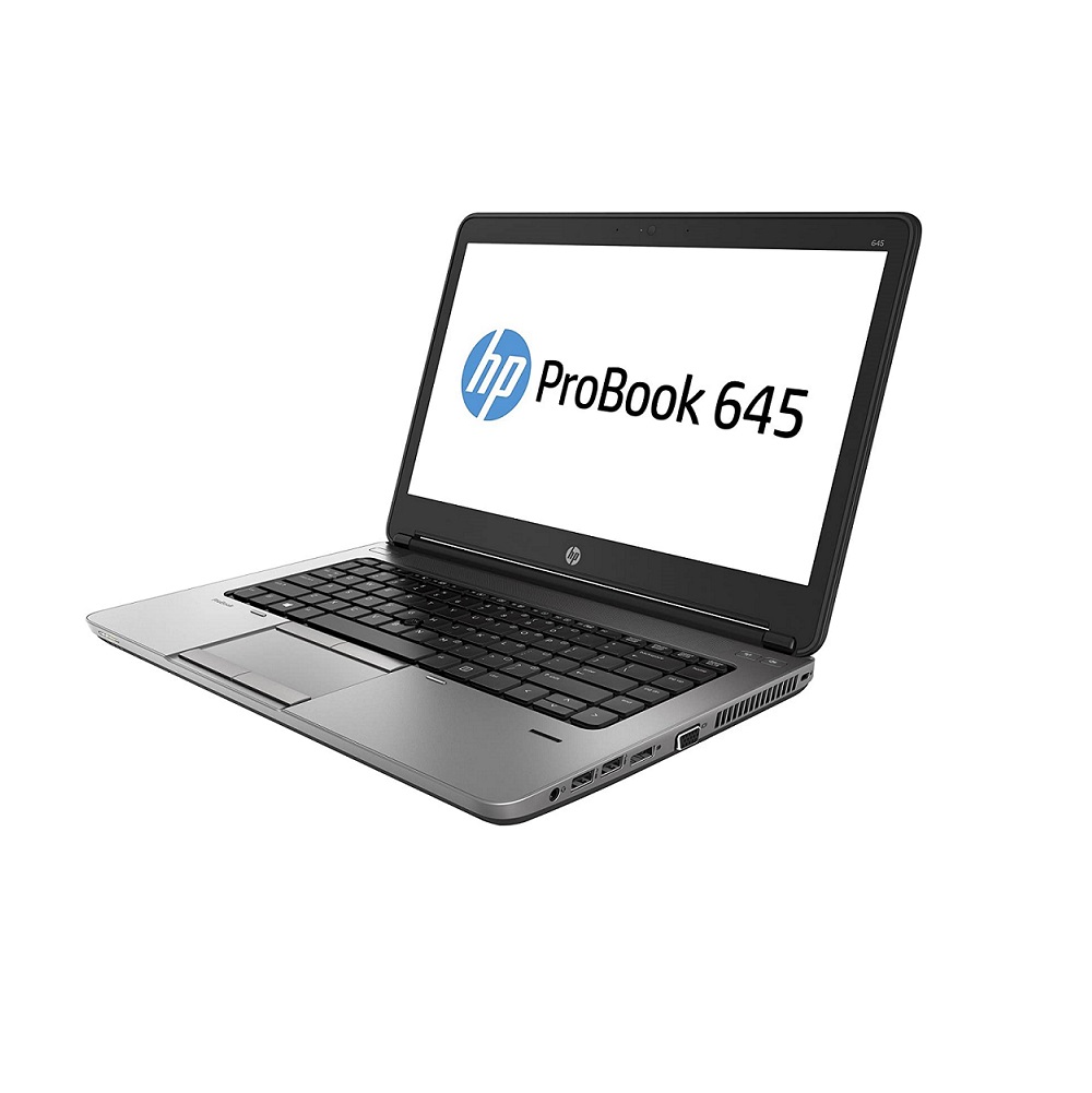 Laptop HP ProBook 645 G1- 14"- AMD A6-5350M- 16GB RAM- 320GB HDD - Windows 10 Pro- Equipo Clase B, Reacondicionado.
