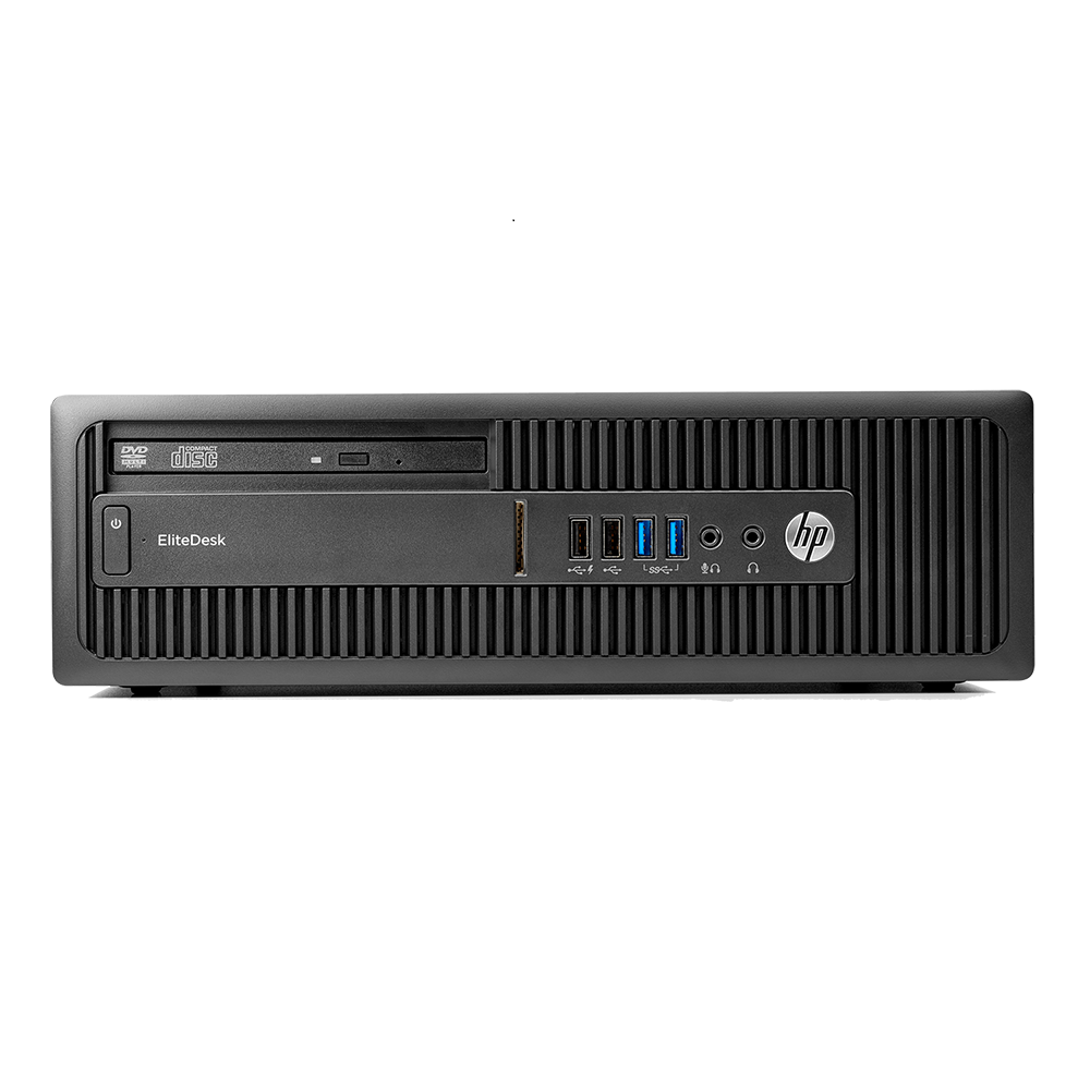 CPU HP ELITEDESK 705 G2 SFF- AMD PRO A6-8550B- 8GB RAM- 500GB HDD- Windows 10 Pro- Equipo Clase B, Reacondicionado.