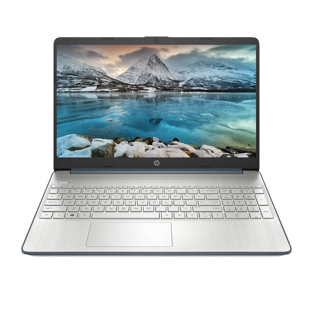 Laptop HP 15-ef2126wm 15.6" FHD AMD Ryzen 5-5500U RAM 8GB SSD 256GB Teclado en inglés Azul