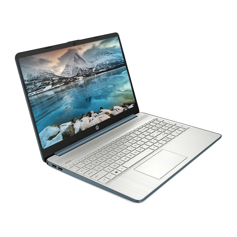 Laptop HP 15-ef2126wm 15.6" FHD AMD Ryzen 5-5500U RAM 8GB SSD 256GB Teclado en inglés Azul