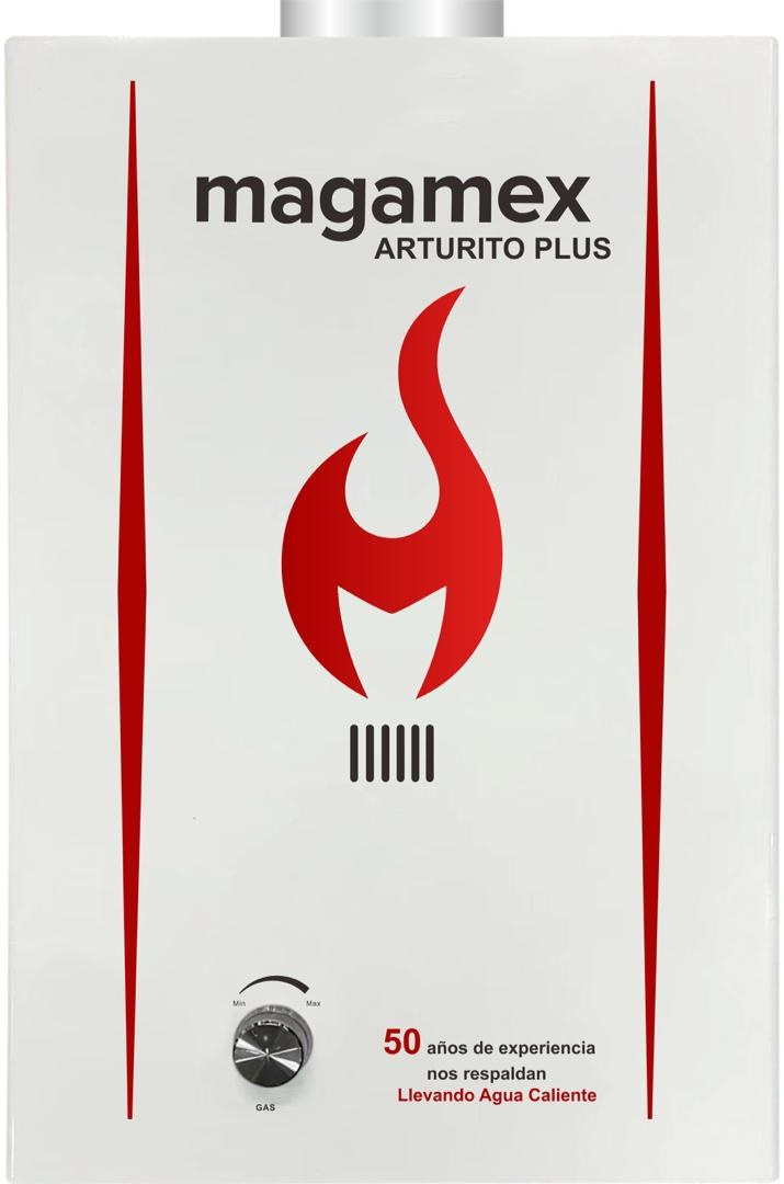 Calentador Instantaneo Magamex de GAS NATURAL. 6 Litros por Minuto Para Un Servicio Arturito Instantaneo CI-AP-06N. Boiler