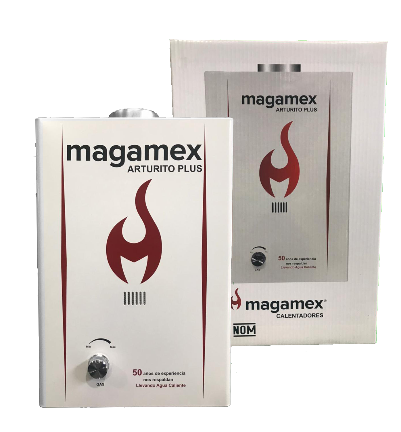 Calentador Instantaneo Magamex de GAS NATURAL a 10 Litros por Minuto Para Un Servicio Arturito Instantaneo CI-AP-10N. Boiler