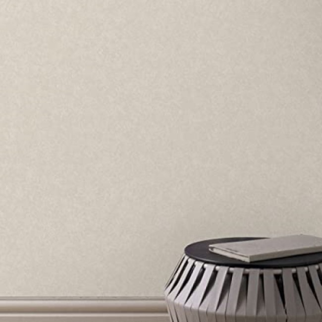 Papel Tapiz Adherible Textura Beige Solido 10m X 45cm