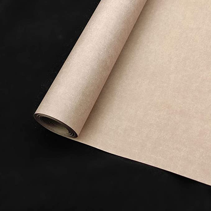 Papel Tapiz Adherible Textura Beige Solido 10m X 45cm
