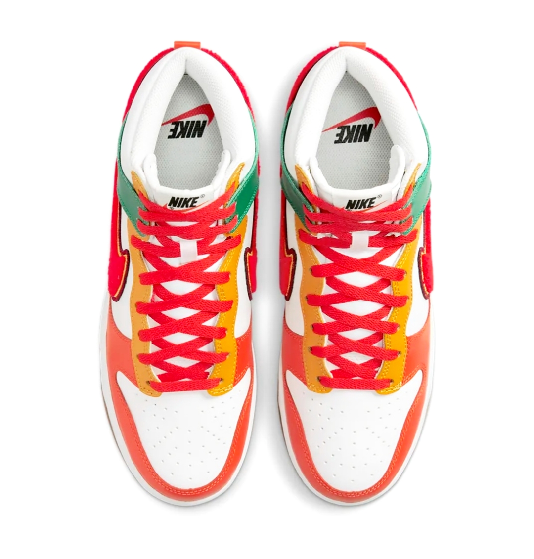 Nike Dunk HI Retro University Habanero Red