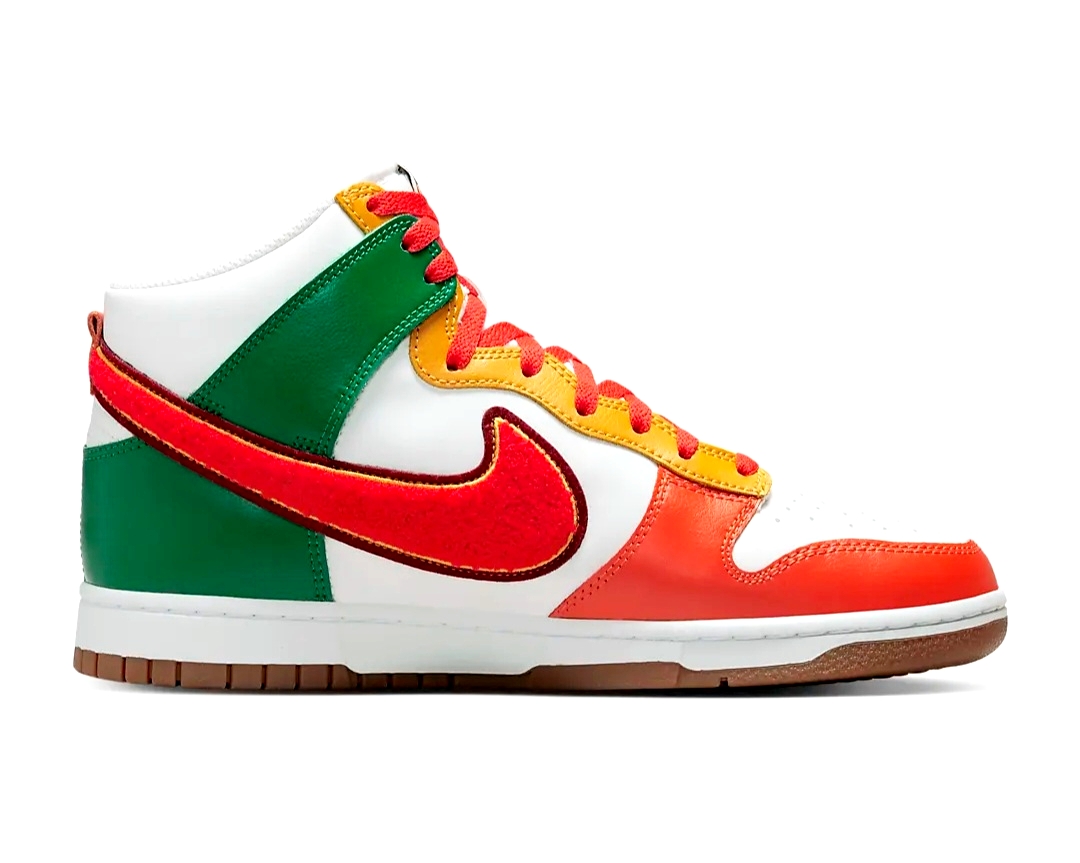 Nike Dunk HI Retro University Habanero Red