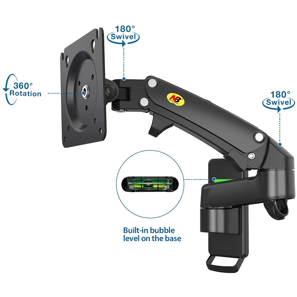 Soporte Hidráulico Para Monitores De 17-27 North Bayou F150
