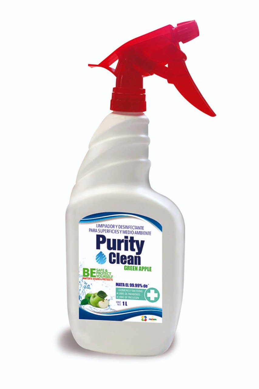 Sanitizante Sales Cuaternarias 1L Purity Clean 20 Piezas
