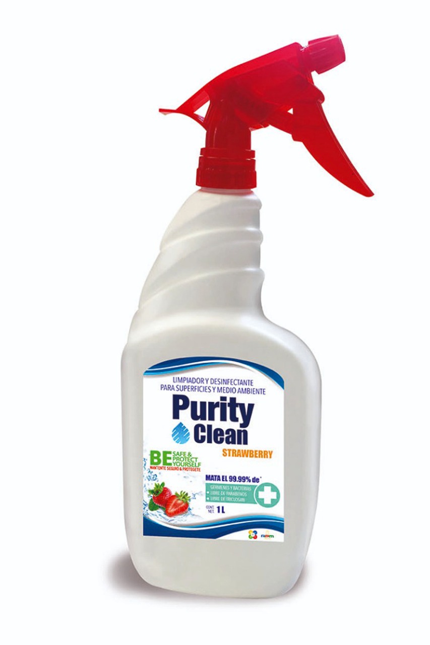 Sanitizante Sales Cuaternarias 1L Purity Clean 20 Piezas