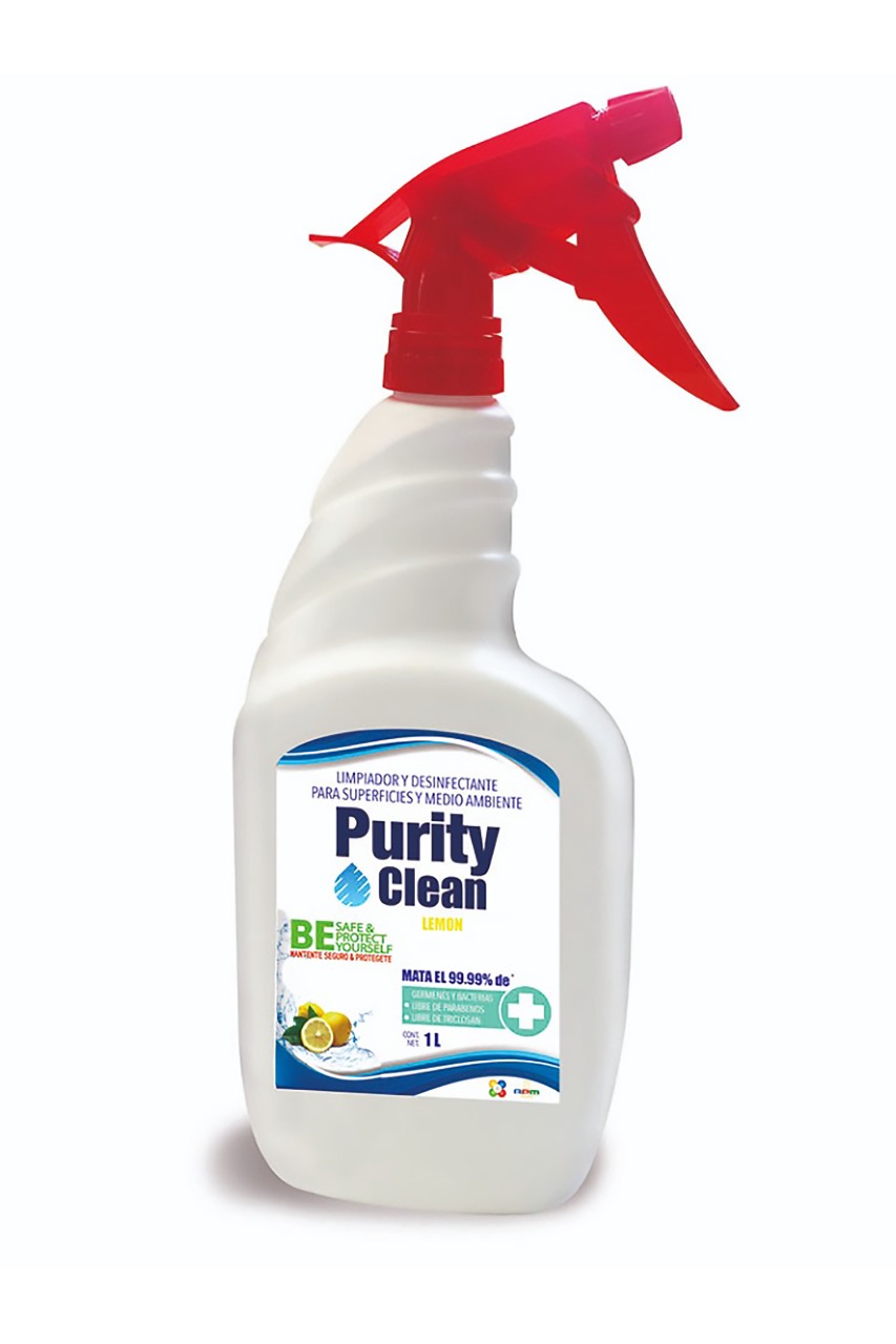Sanitizante Sales Cuaternarias 1L Purity Clean 20 Piezas