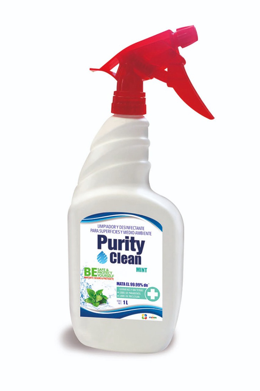 Sanitizante Sales Cuaternarias 1L Purity Clean 20 Piezas