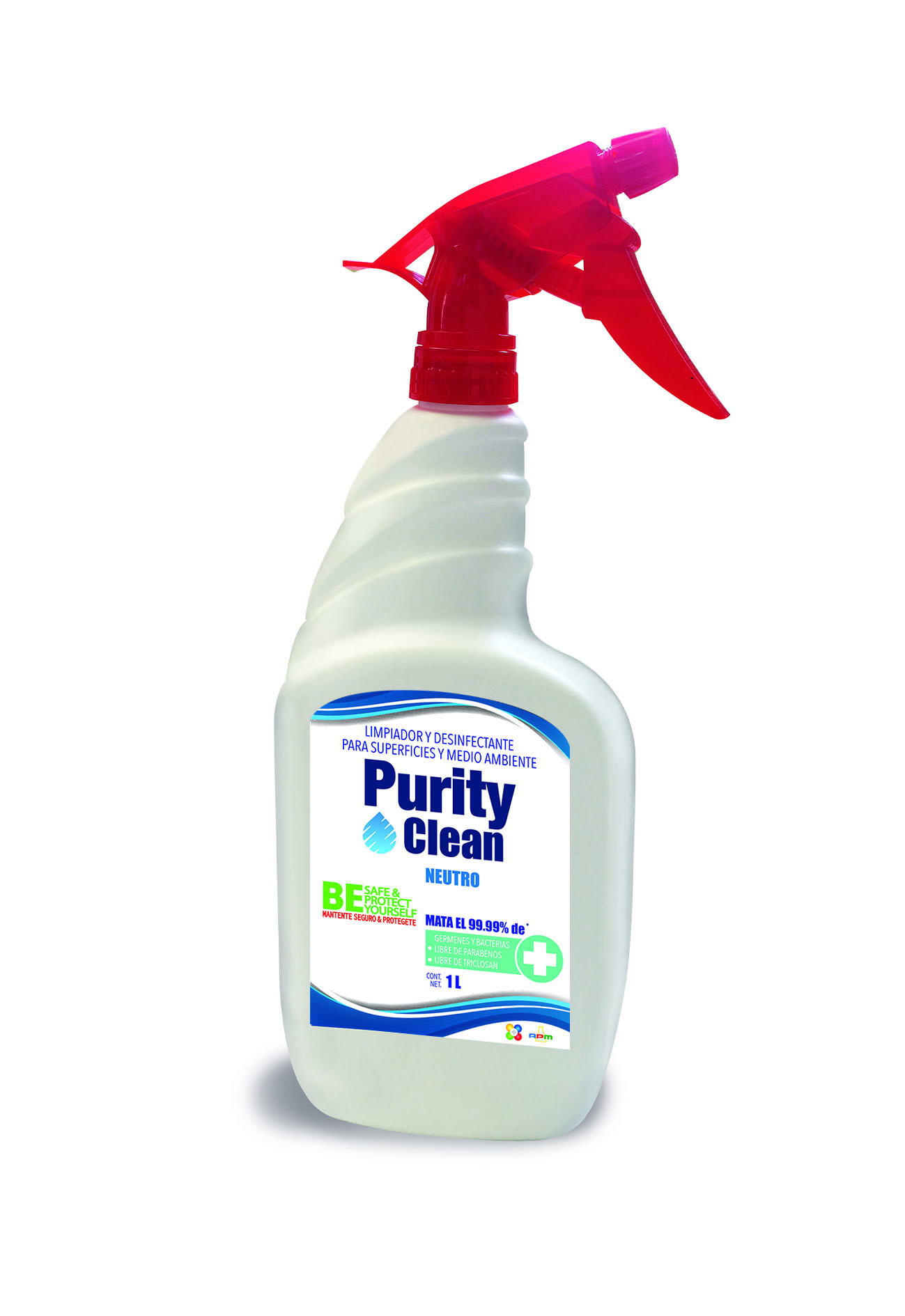 Sanitizante Sales Cuaternarias 1L Purity Clean 20 Piezas