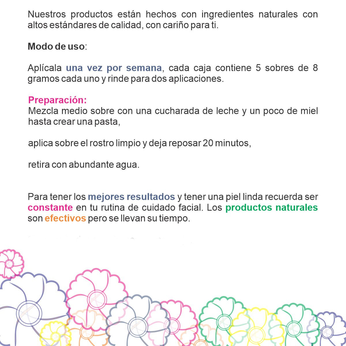 Mascarilla Polvo de Arroz, Beleguí. 40 grs 2 paquetes. Natural 100%