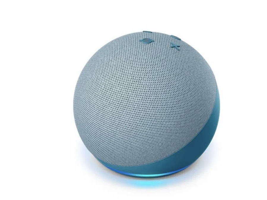 Alexa Echo Dot 4th Gen Con Asistente Virtual Alexa Color Azul