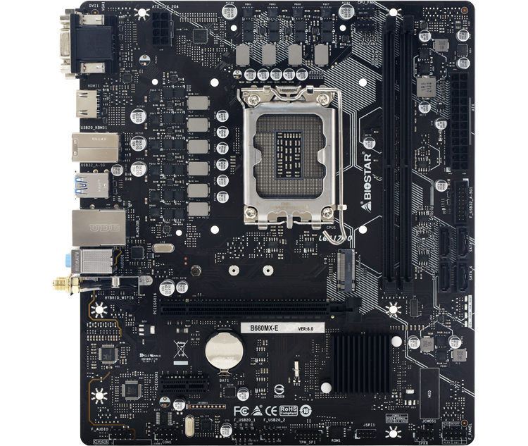 TARJETA MADRE ECS H610H7-M2 SOC1700 MATX DDR4 HDMI RJ45(89-206-QC2100)