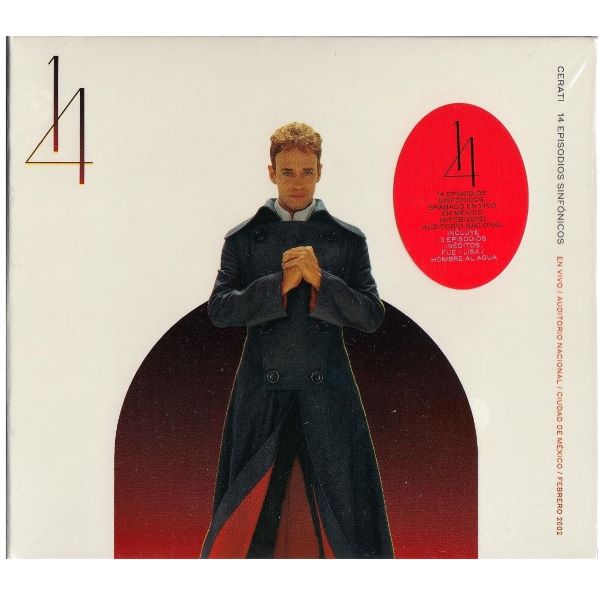 CD Gustavo Cerati 14 episodios sinfónicos