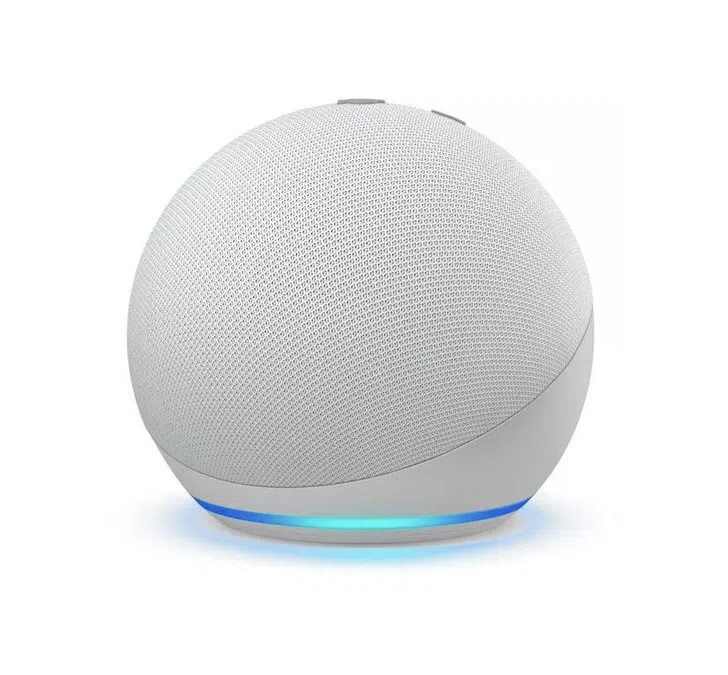 Alexa Echo Dot 4th Gen Con Asistente Virtual Alexa Color Blanco