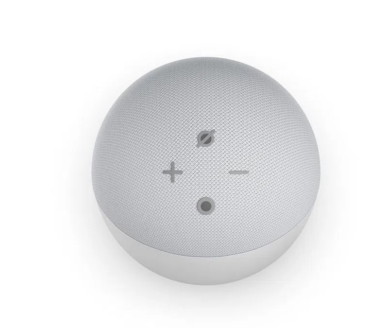 Alexa Echo Dot 4th Gen Con Asistente Virtual Alexa Color Blanco