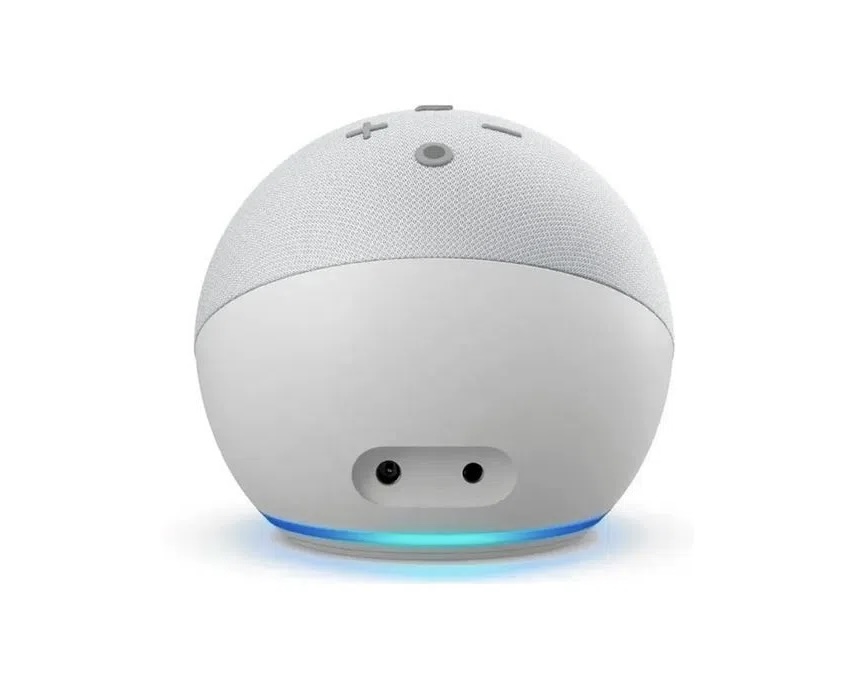 Alexa Echo Dot 4th Gen Con Asistente Virtual Alexa Color Blanco